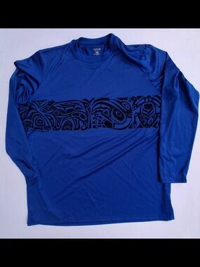 Patagonia XL Capilene Long Sleeve Pacific Northwest Native American Graphics